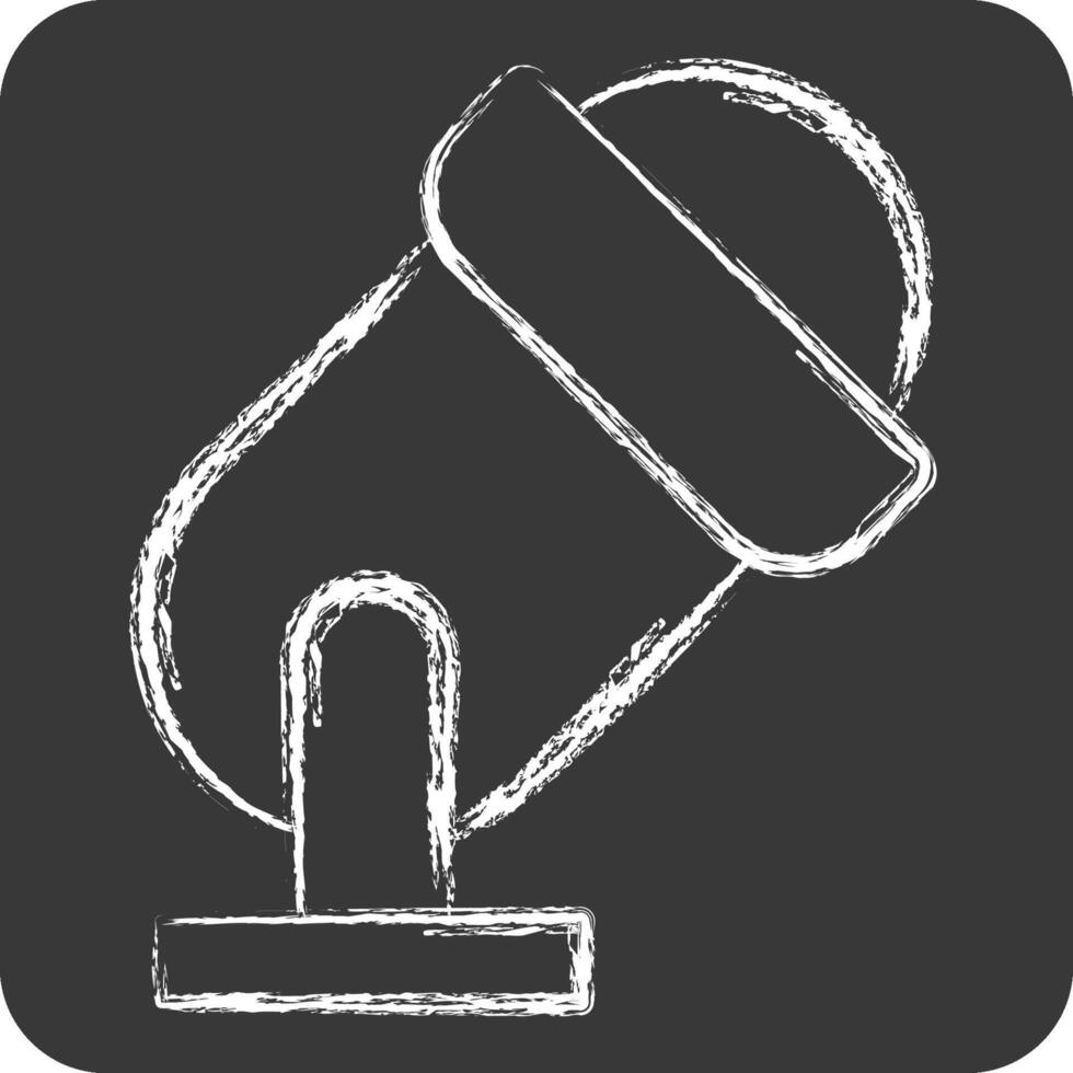 Icon Spotlight. related to Parade symbol. chalk Style. simple design illustration vector