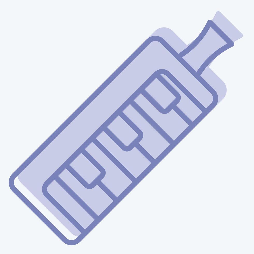 Icon Electric keyboard. related to Parade symbol. two tone style. simple design illustration vector