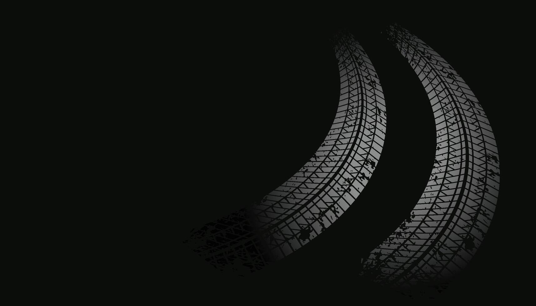 abstract racing tire tracks print marks background vector