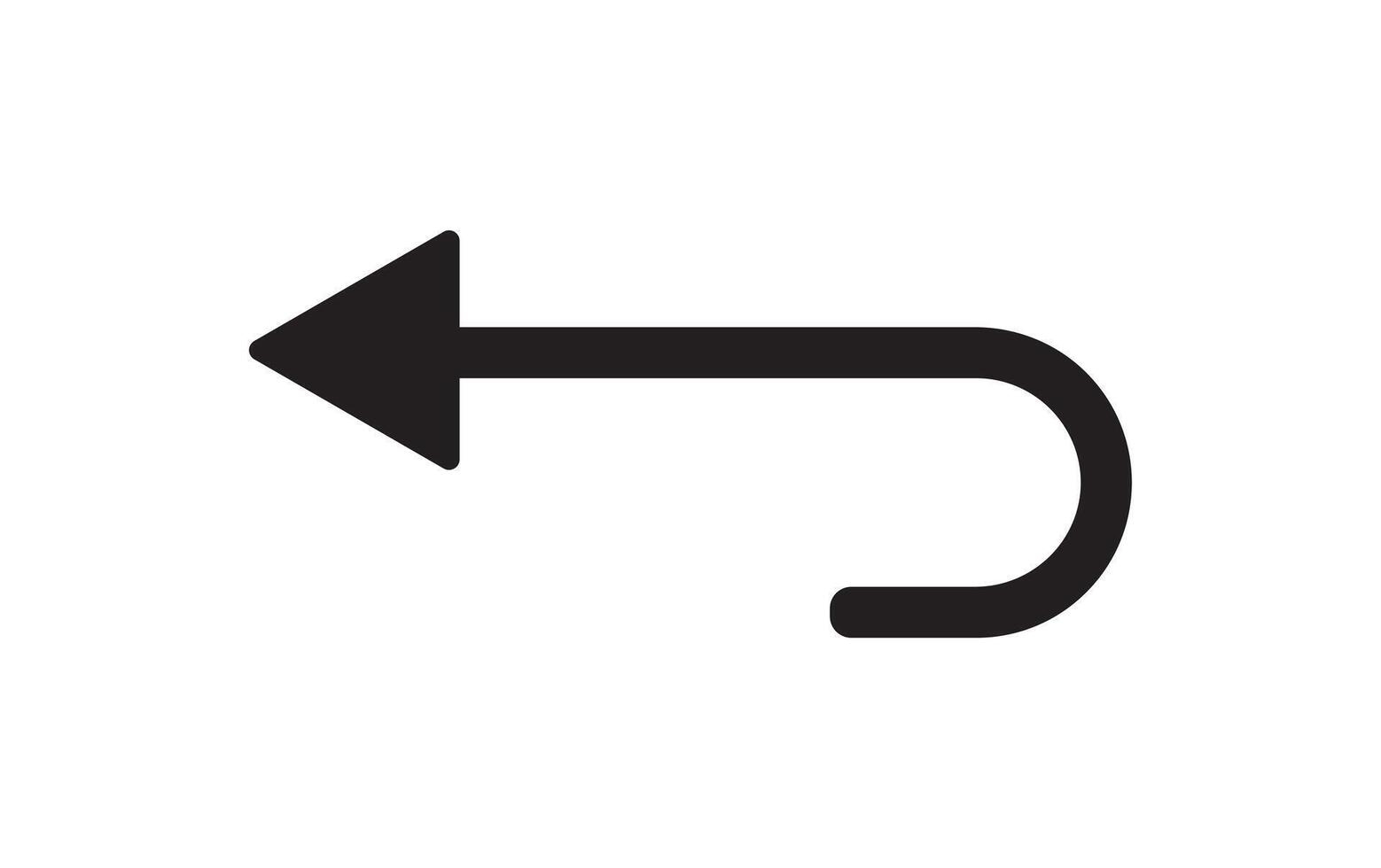 Arrow Simple Icon vector