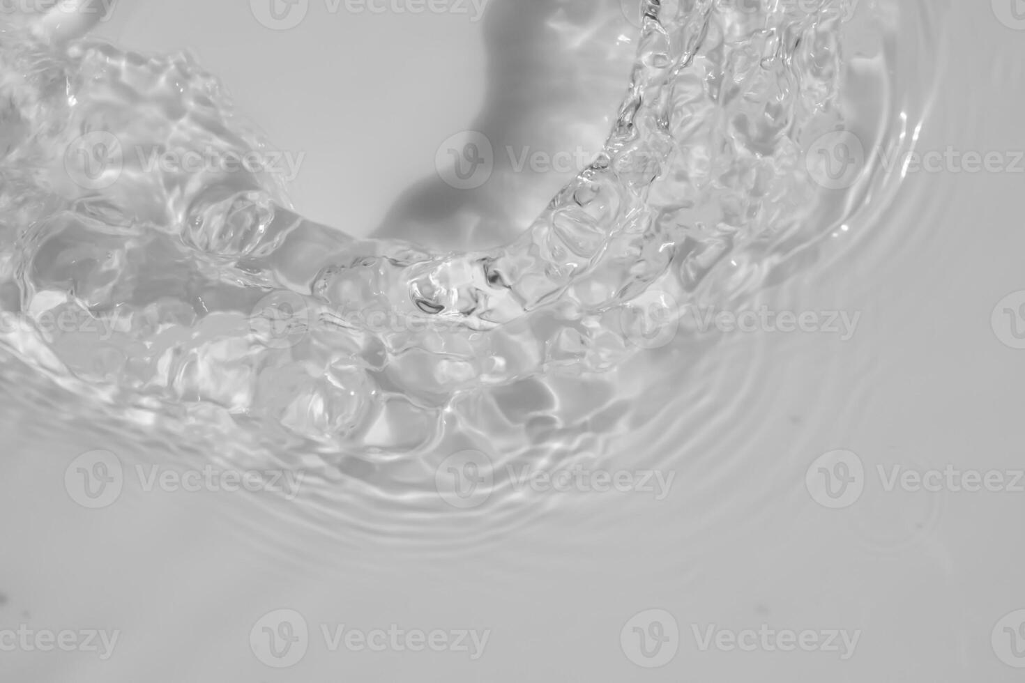 Abstract white transparent water shadow surface texture natural ripple background photo