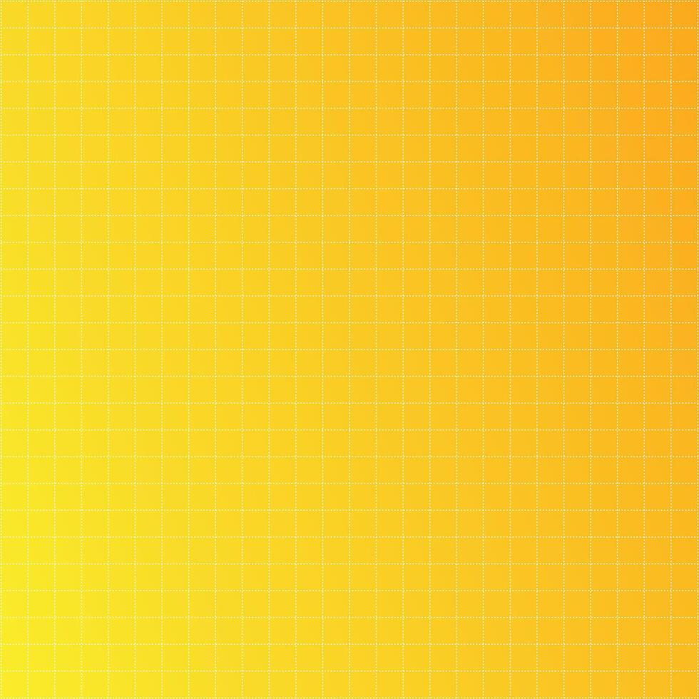 Yellow Graph Paper Grid Background vector
