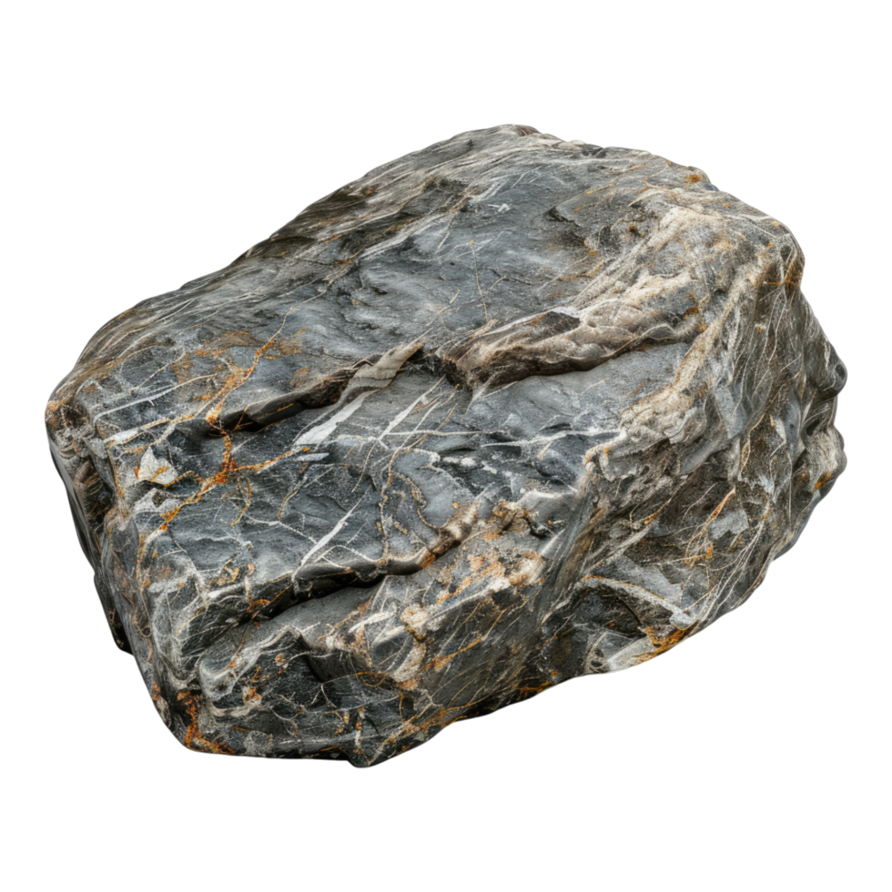 Large rock with a transparent background png