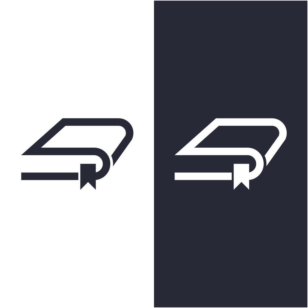 set of book story logo vector