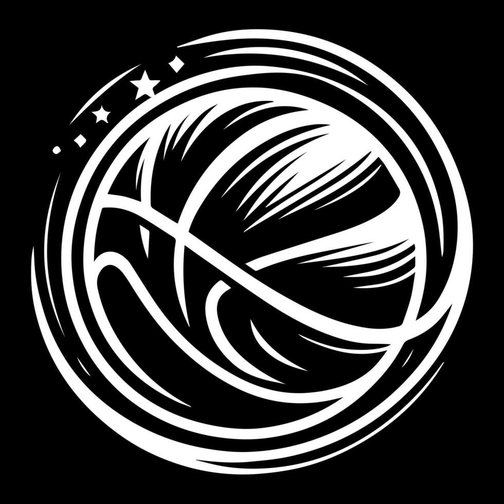 Basketball ball illustration vector