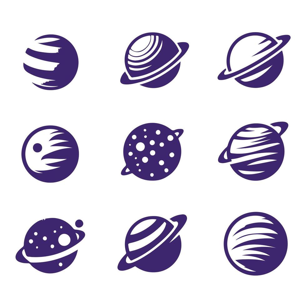 Pandora Planet Collection Design vector