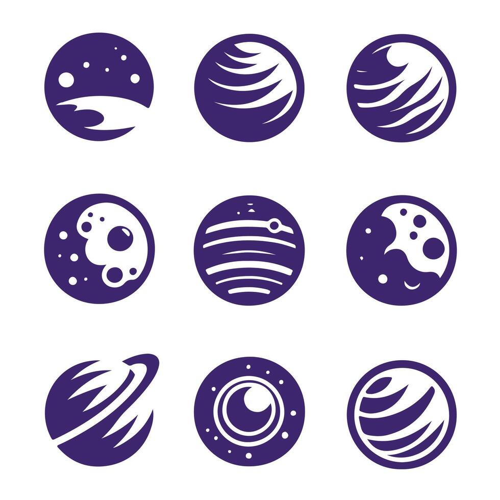 Proxima Planet Collection Design vector