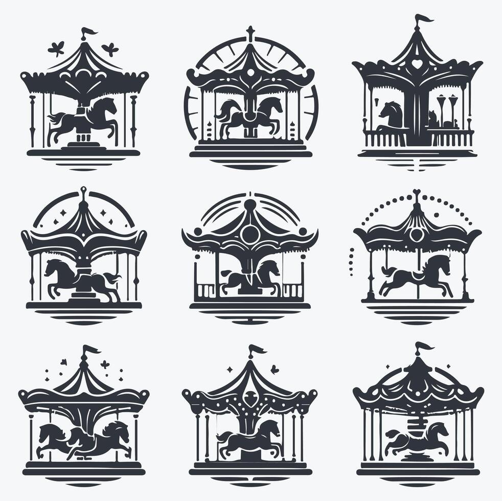 Round about Radiance collection logo vector