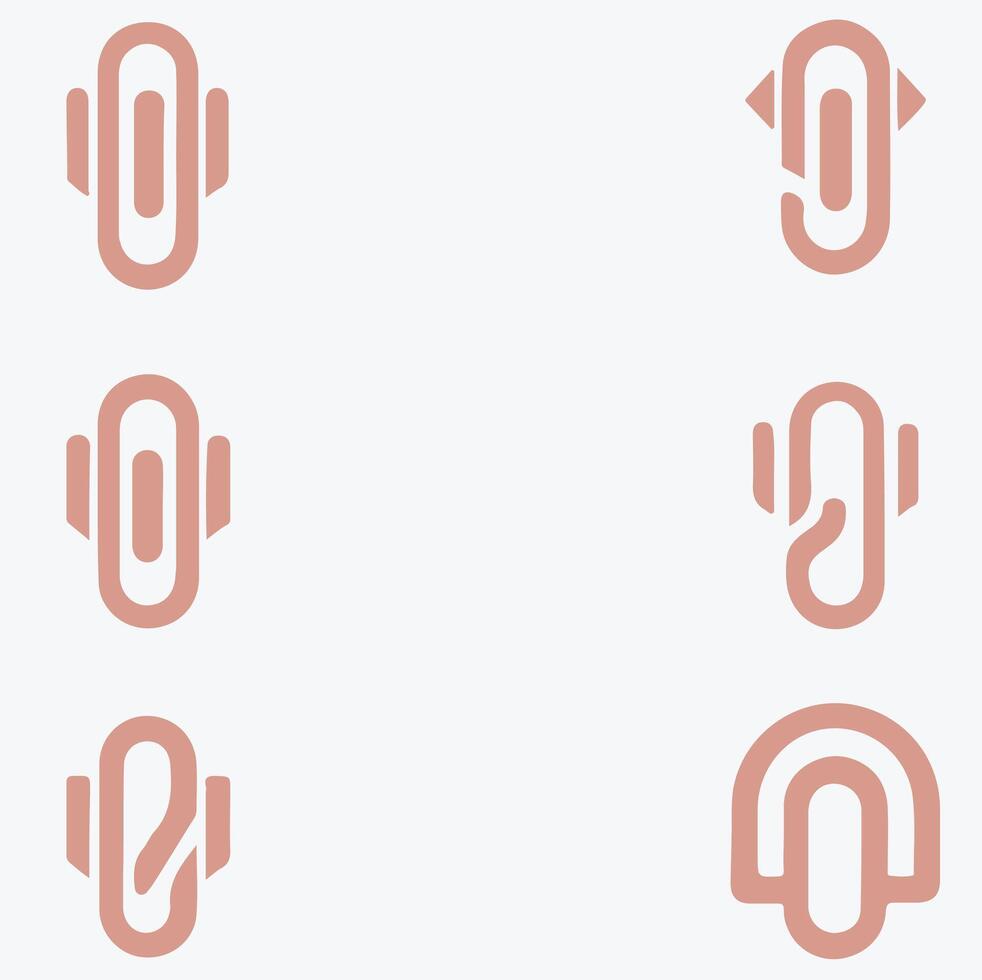 Clip Craft collection logo vector