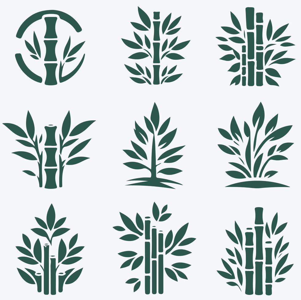 Bamboo Breeze collection logo vector