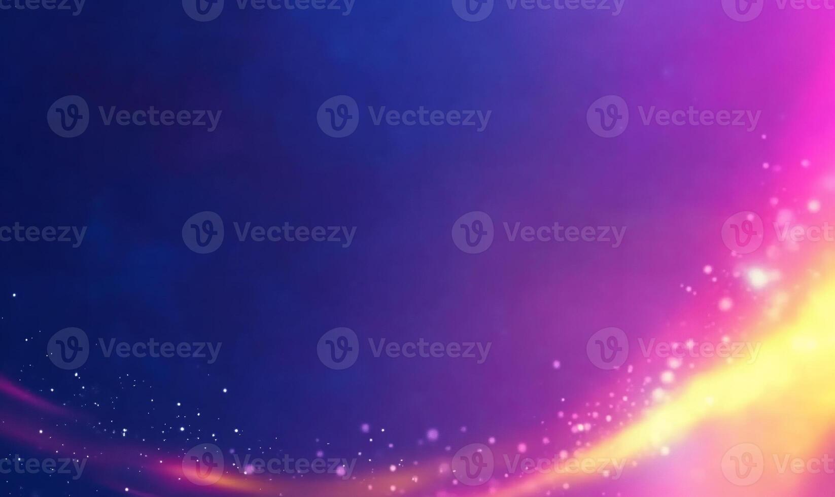 Abstract cosmic background with vibrant colors and sparkling effects. photo
