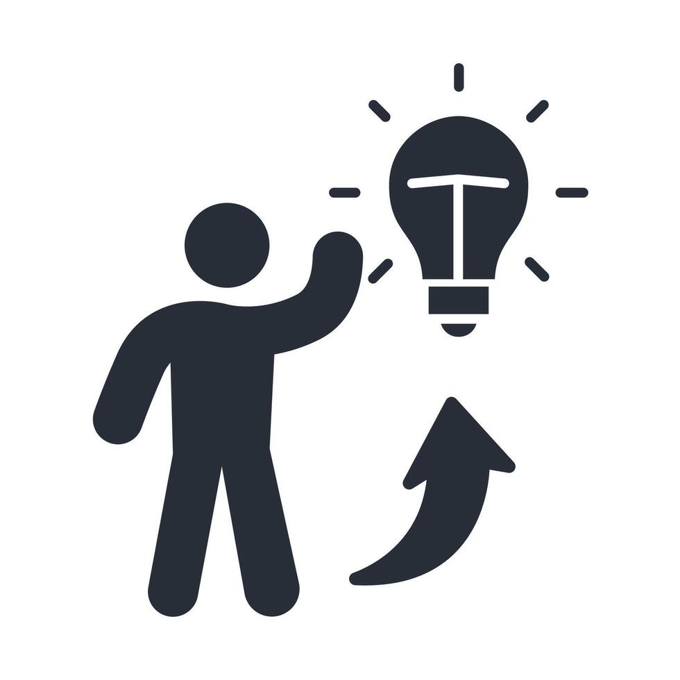 potential flat icon vector