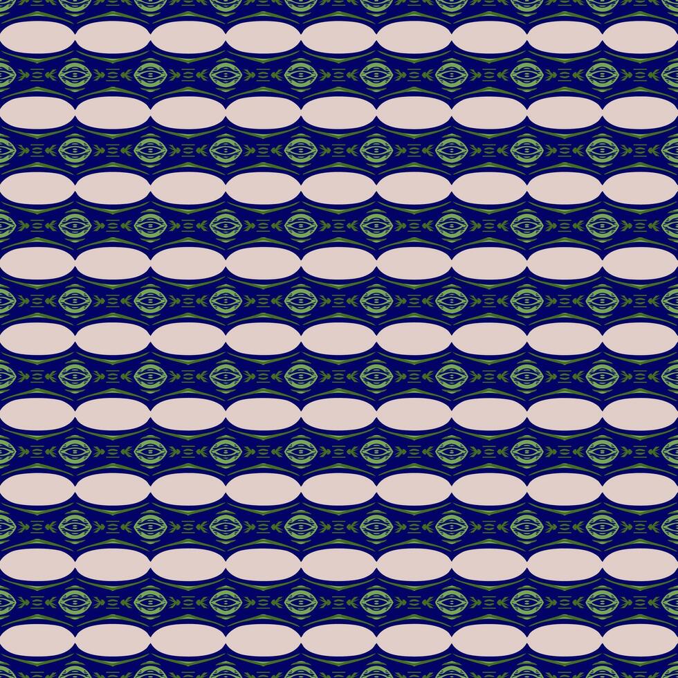 Prismatic abstract pattern displaying continuous transitions, combining intricate ornamental details and flowing multicolored elements vector