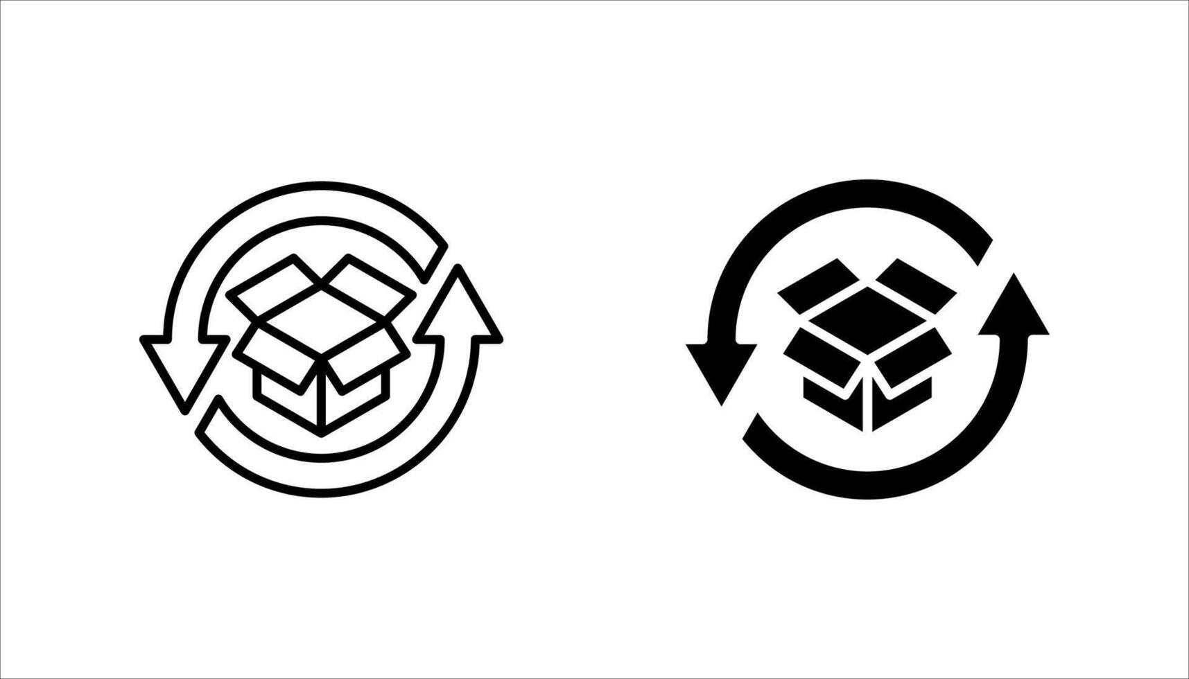 supply chain icon set on white. vector