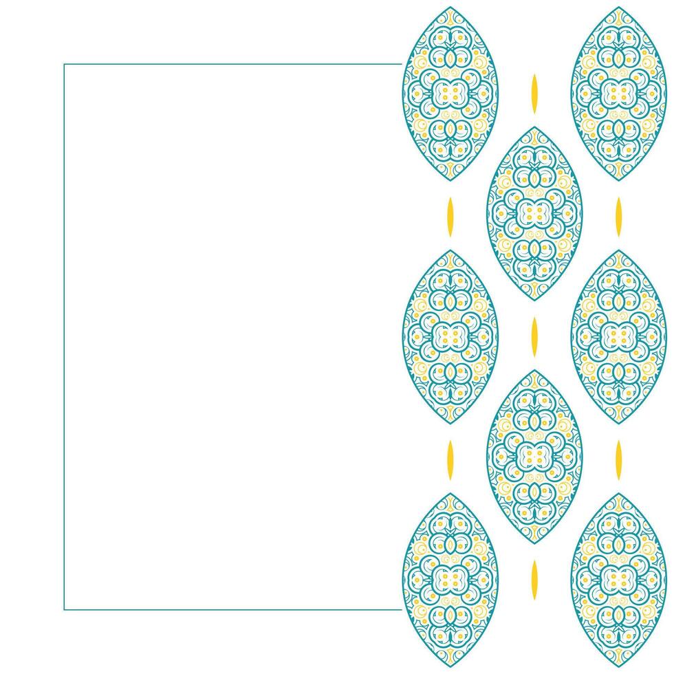colorful ornament pattern texture design background vector