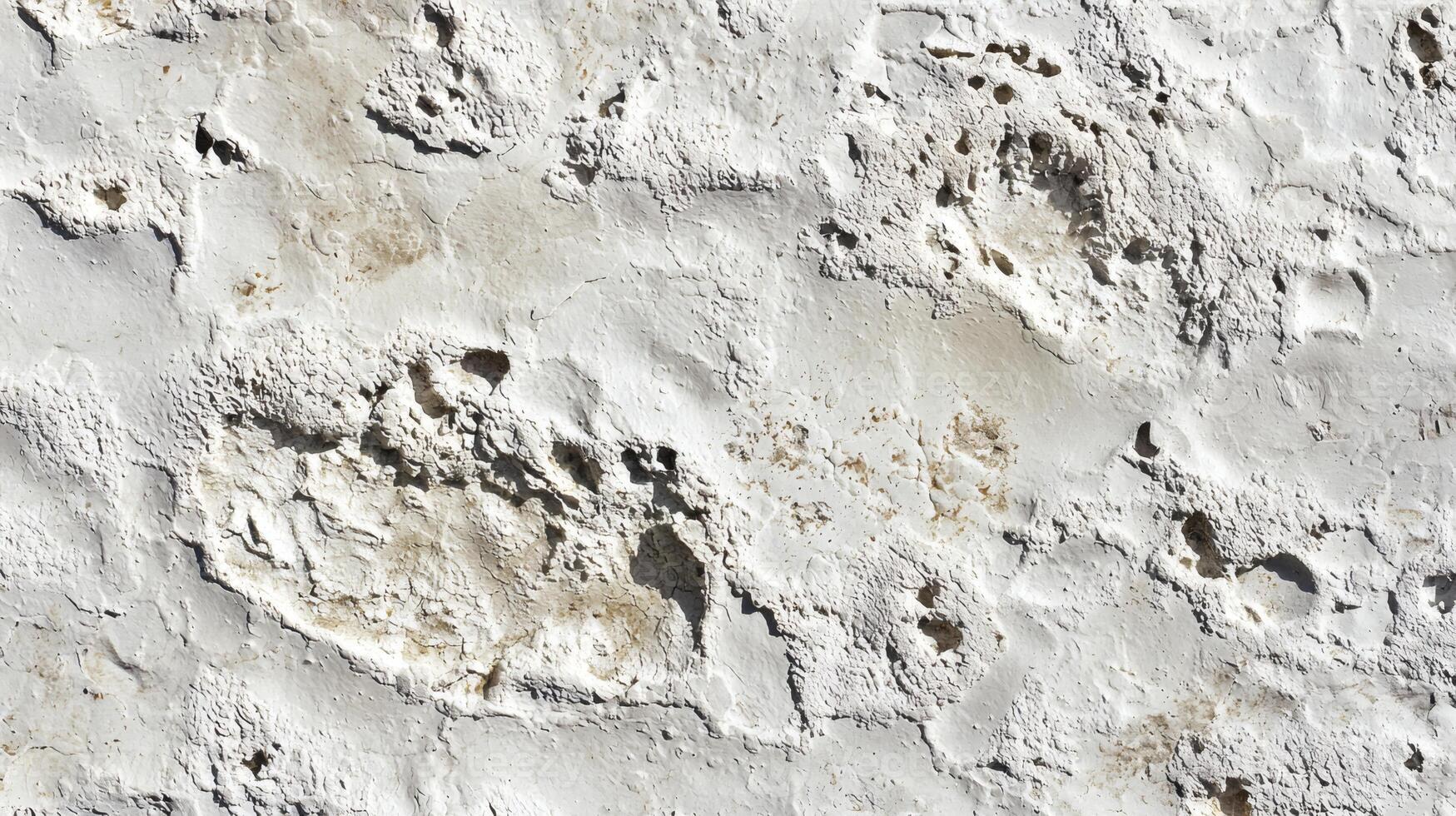 Textured White Wall Close-up with Detailed Surface and Natural Light photo