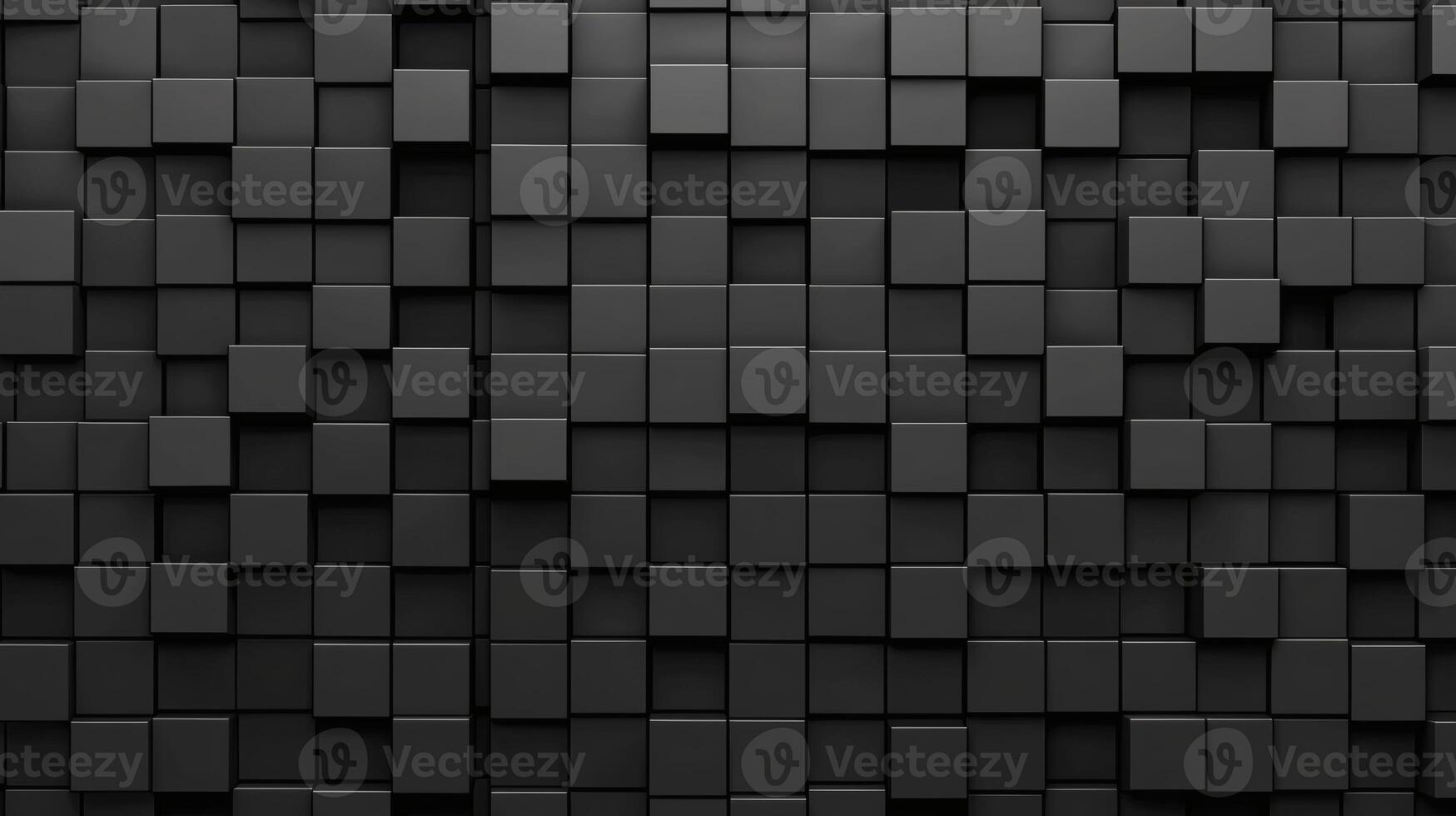 Dark Cubes Abstract Background Pattern Creates a Sophisticated Modern Texture photo