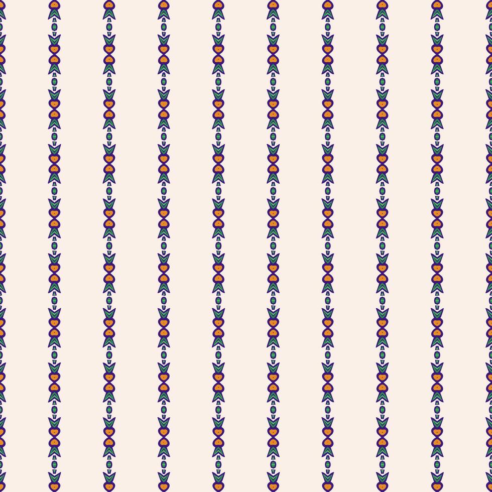 Spectrum-rich pattern featuring continuous abstract elements, blending sophisticated color harmonies and detailed ornamental arrangements vector