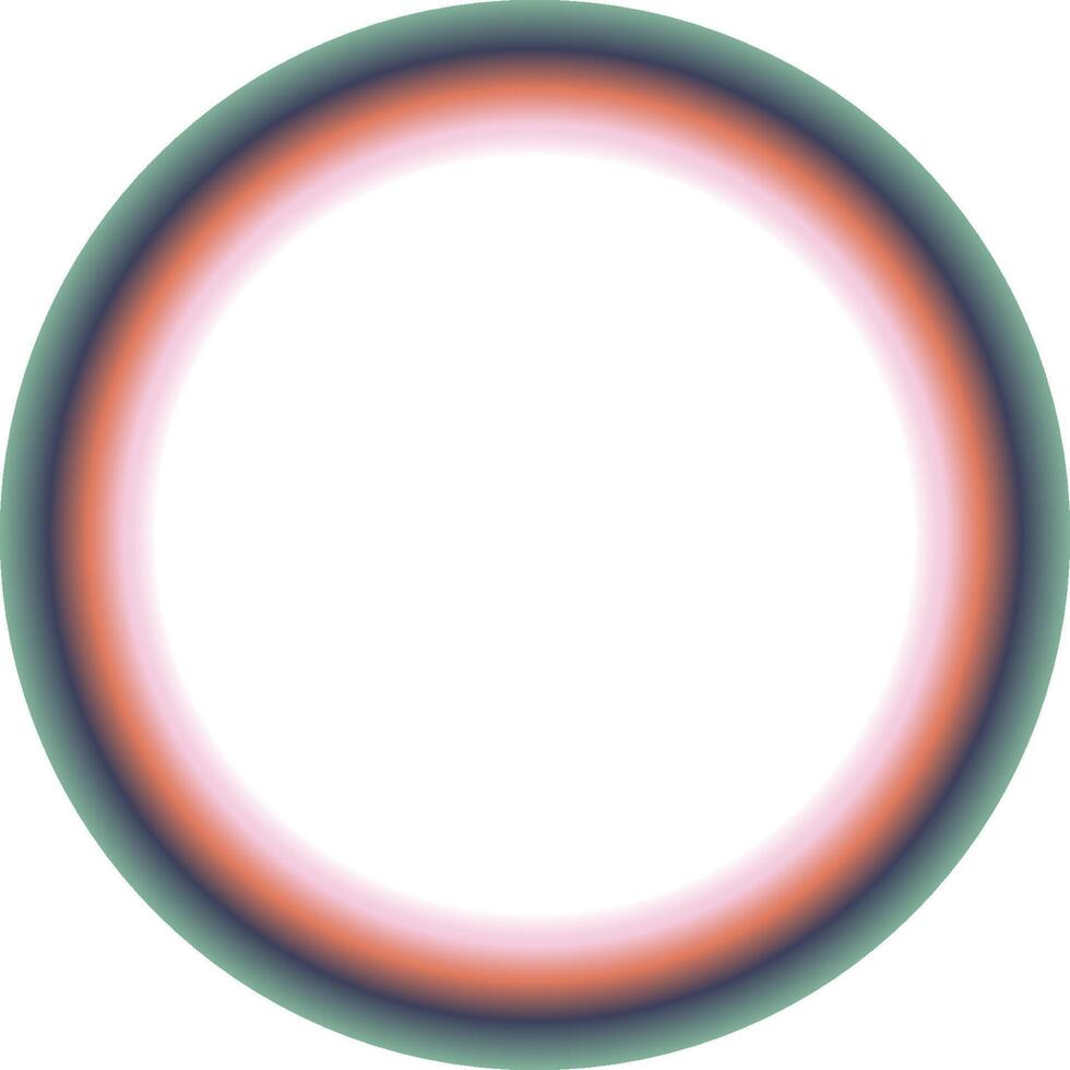 Circle gradient design simple vector