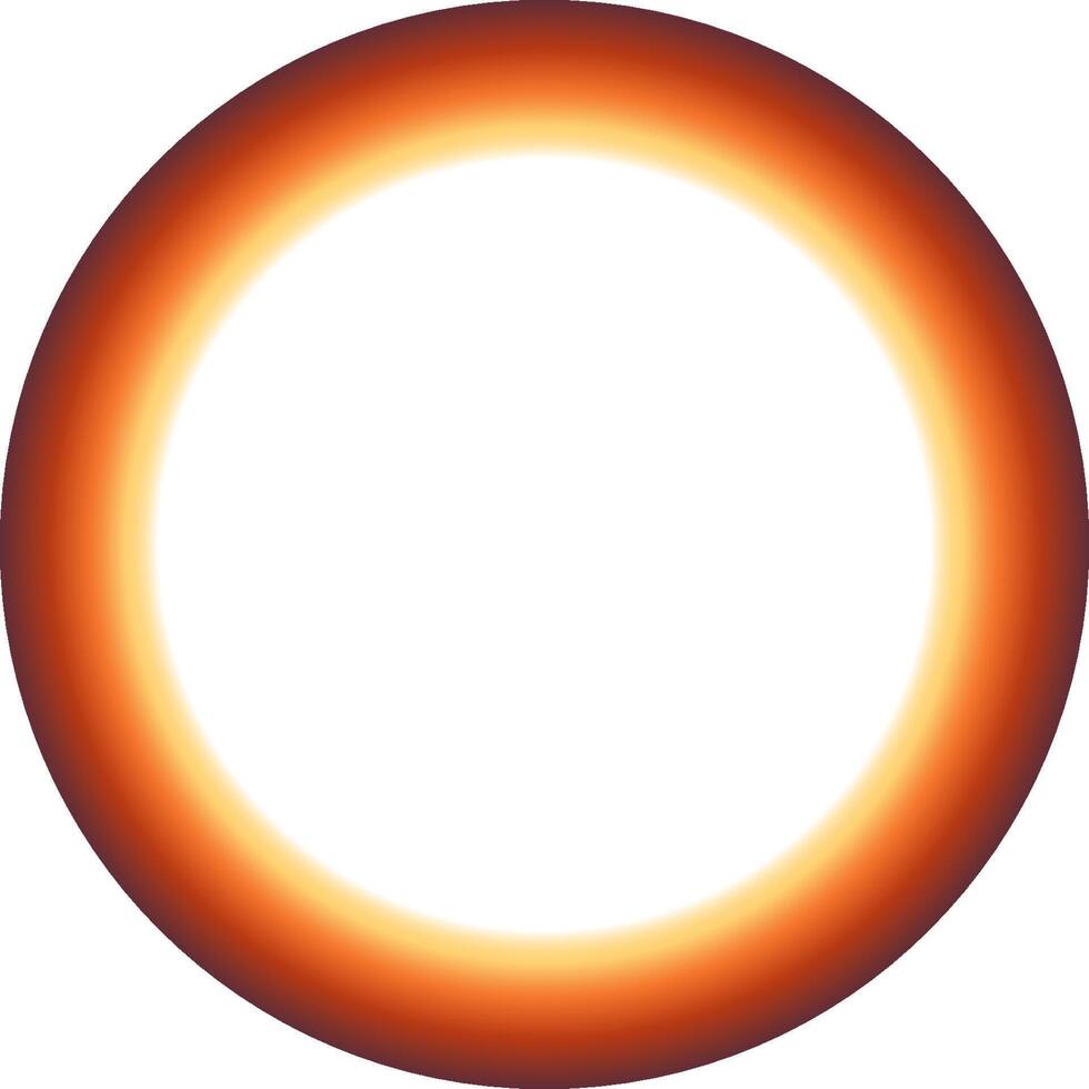 Circle with gradient vector