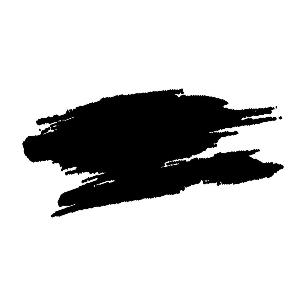 Dynamic Speed Line Brush Stroke vector