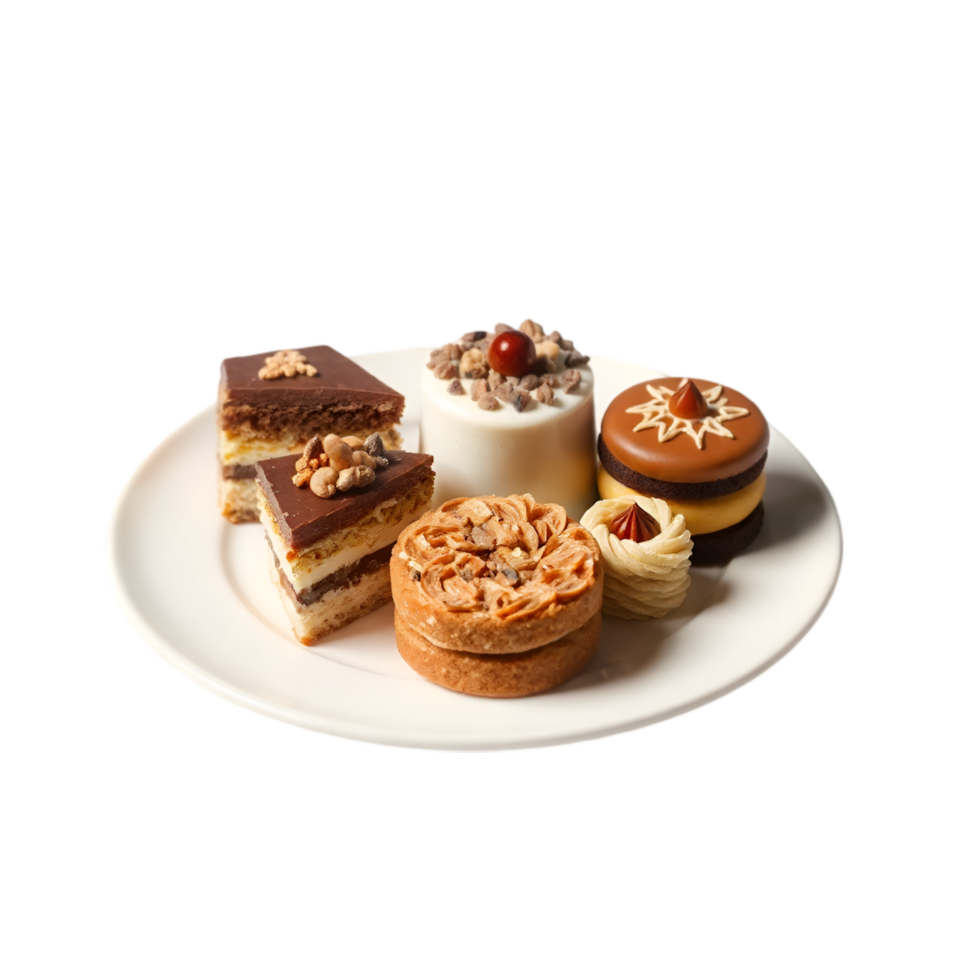 Charming Pastries, Cookies, Cakes, and Decorative Sweets png