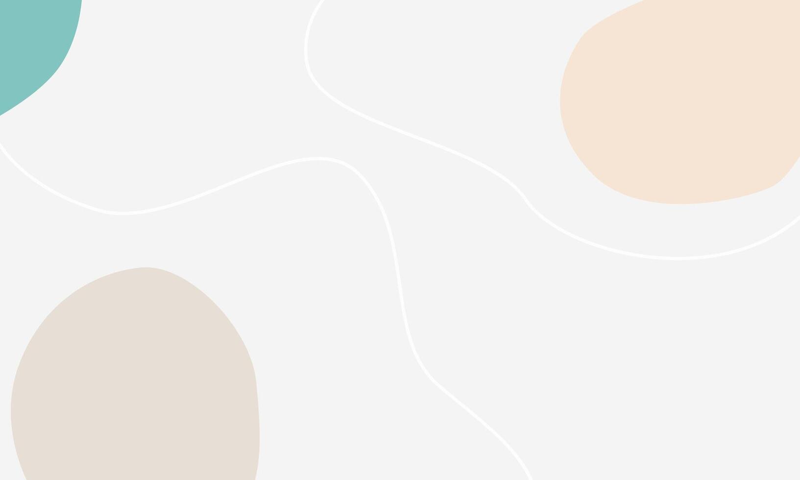 white background flat design shapes vector
