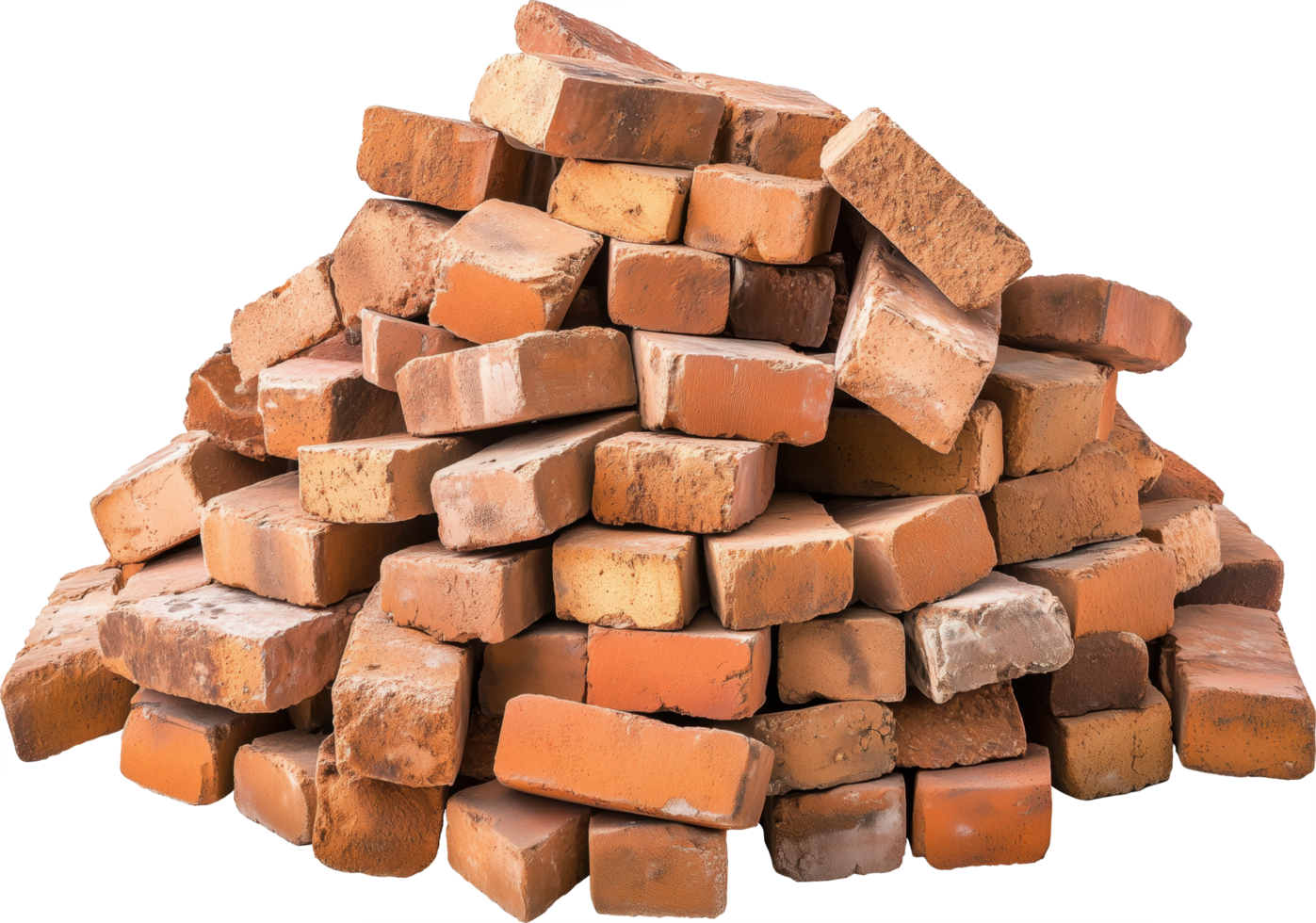 Pile of bricks png
