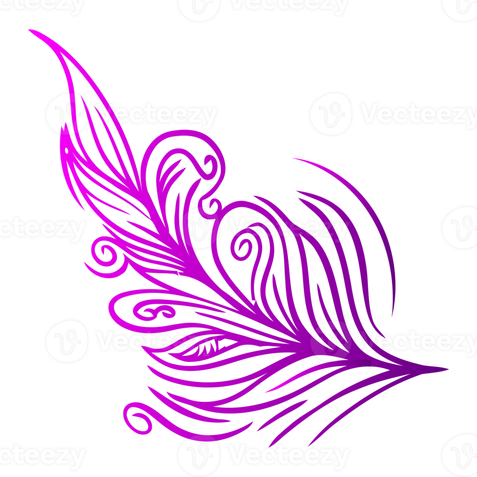feature floral wave illustration png