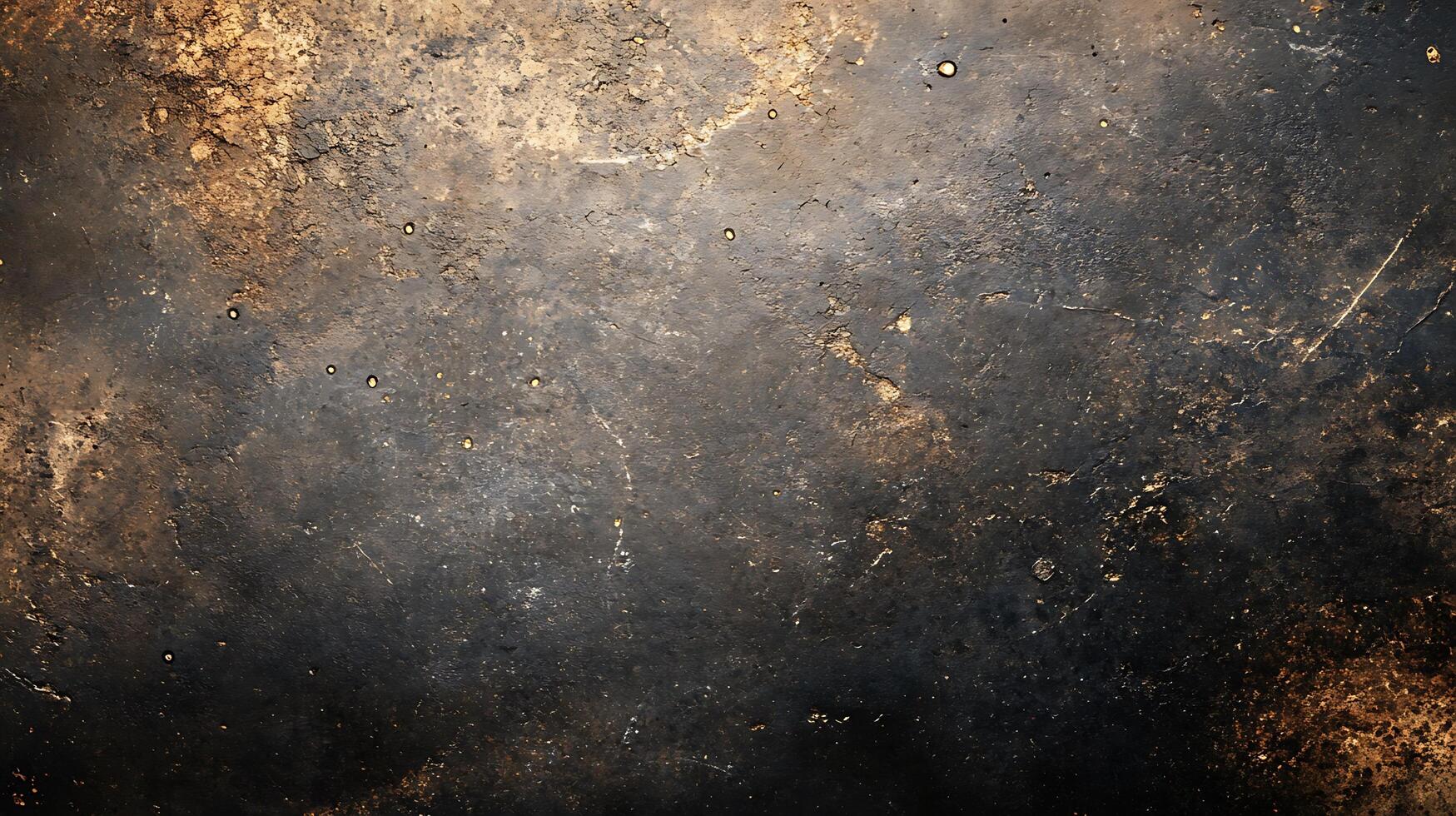 Abstract texture with dark and light tones, resembling aged metal or stone surface, for artistic and design concepts. photo