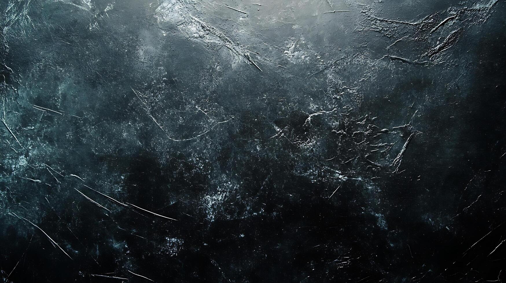 Abstract dark grunge texture with textured paint. Can be used as wallpaper, background, or for photographic design elements. photo