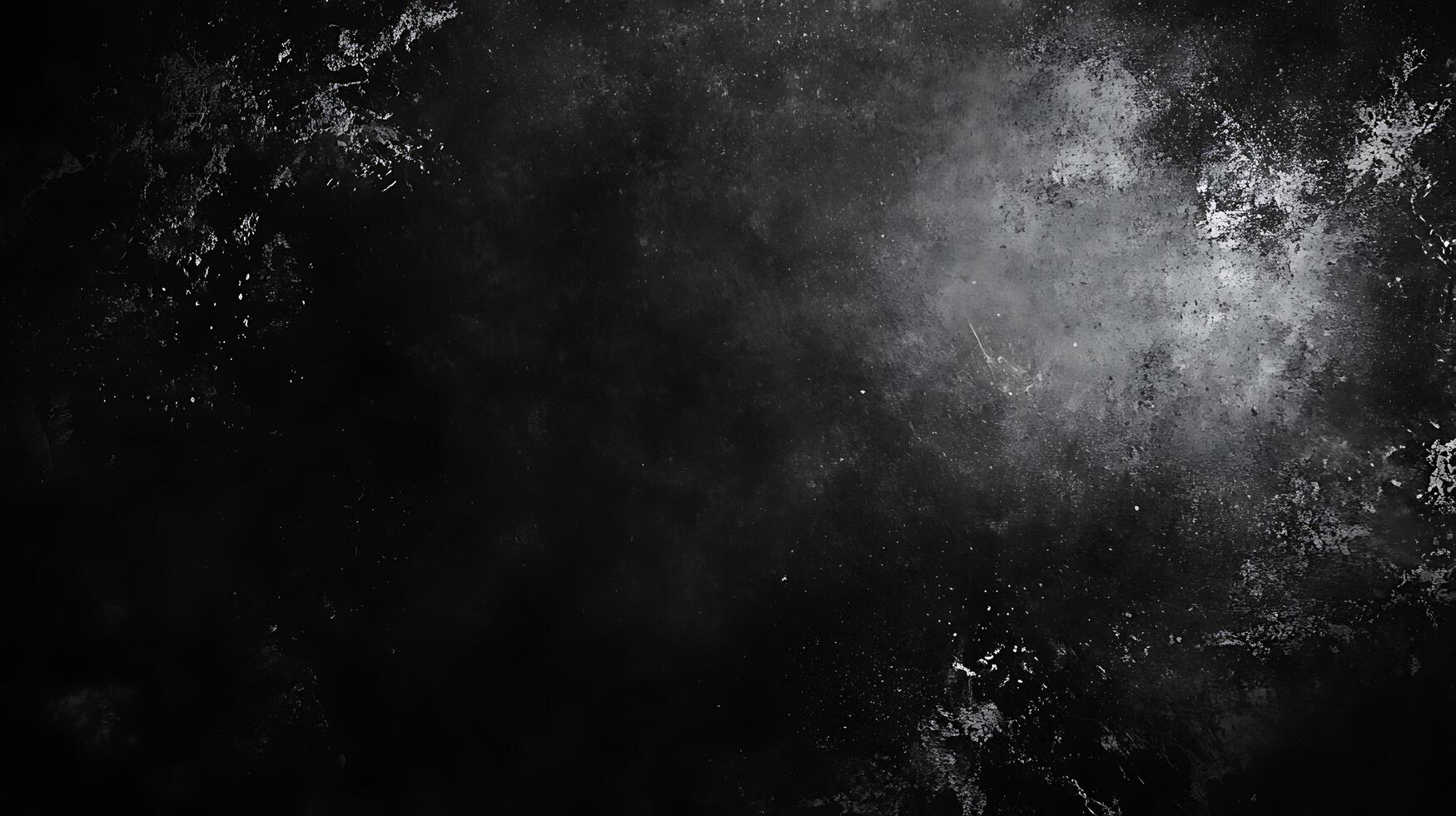 Abstract black and white grunge texture background with an old cracked paint wall effect and a distressed urban concept design. photo