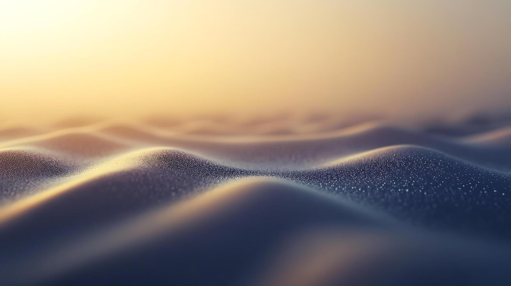 Abstract shimmering surface with gentle waves, bathed in soft, warm light, creating a soothing and dreamy atmosphere. Serene, calm, tranquil. photo