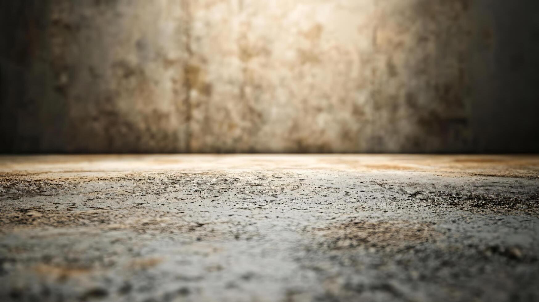 Grungy backdrop featuring a weathered, aged wall and a coarse textured surface, ideal for product presentation or artistic projects. photo