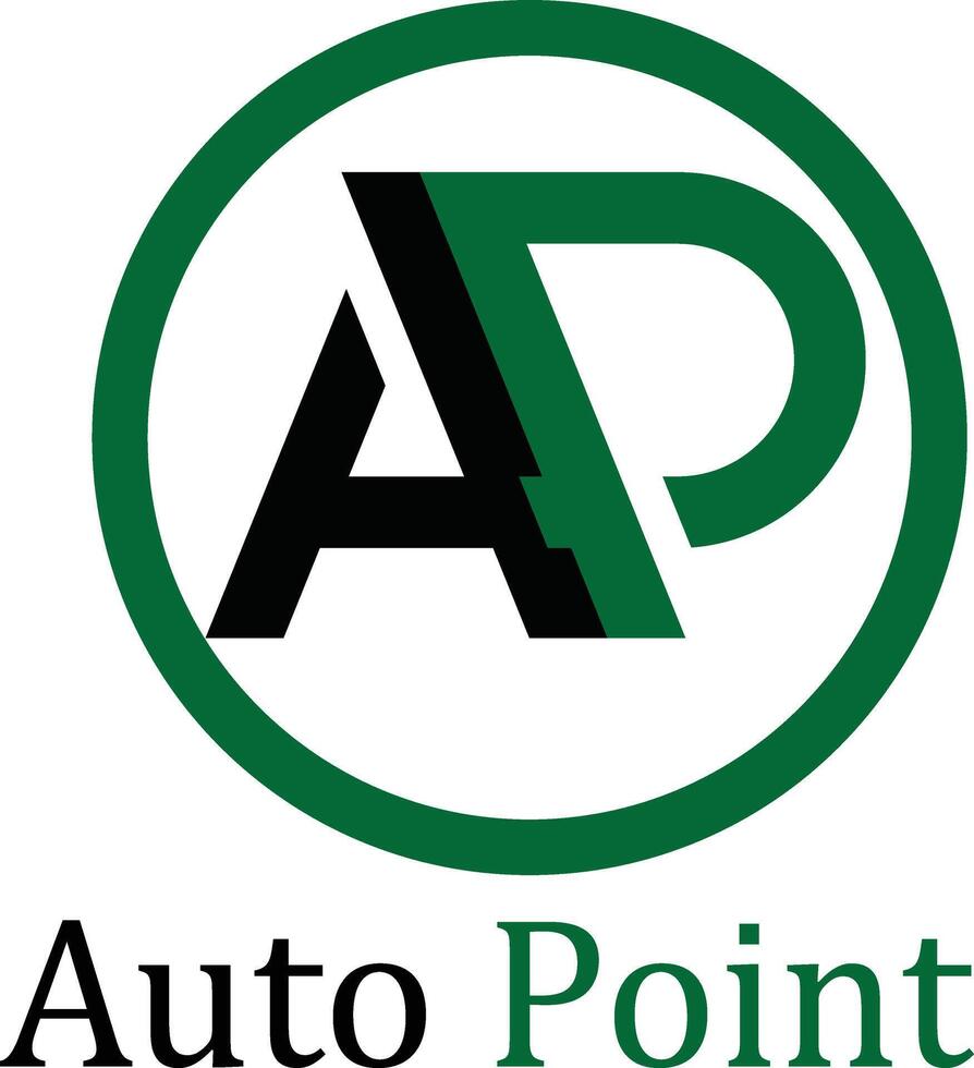 Ap logo Design vector