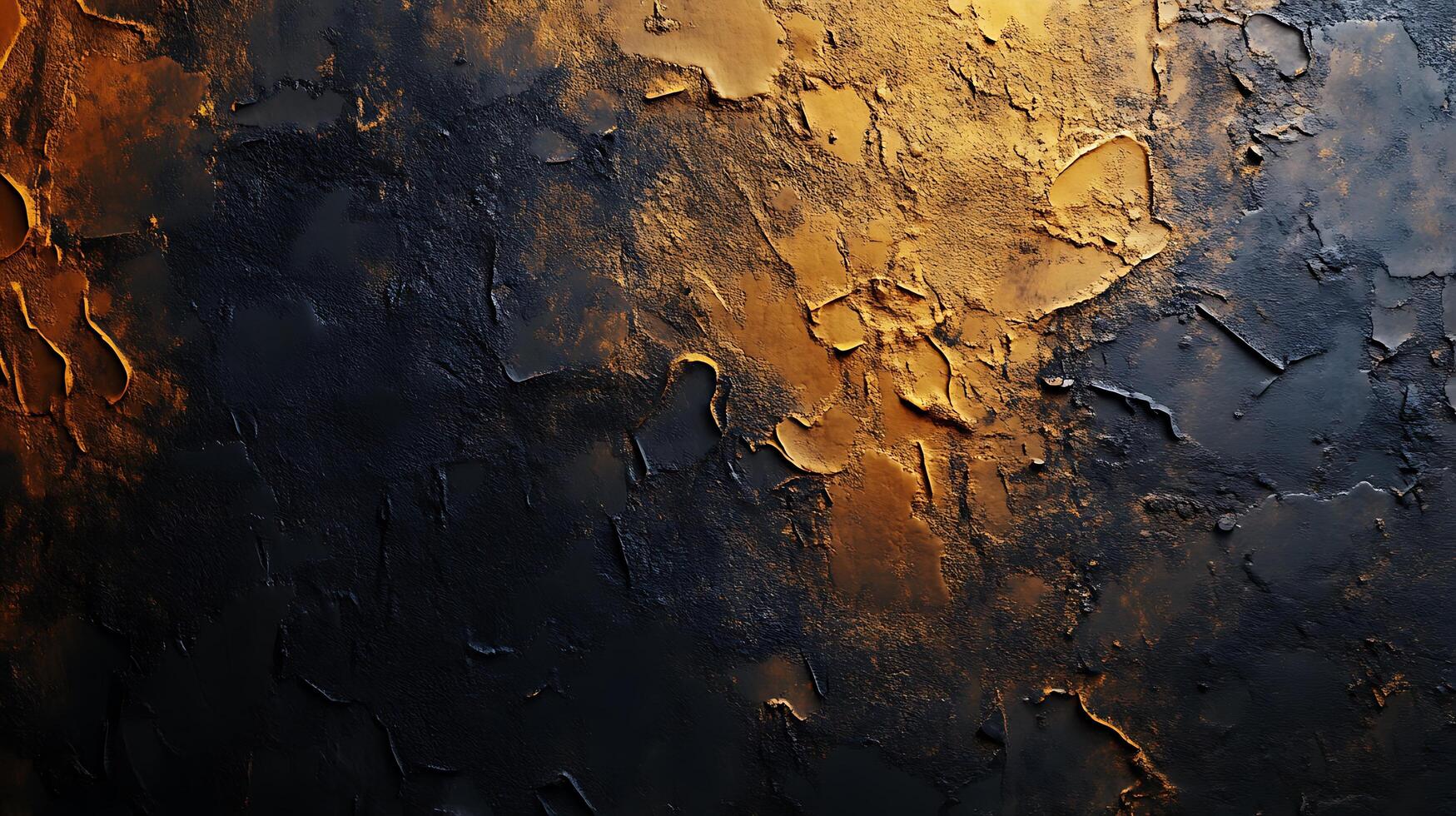 Abstract texture art featuring black and gold gradient. A unique background for your design. Get creative and use this abstract texture art. photo