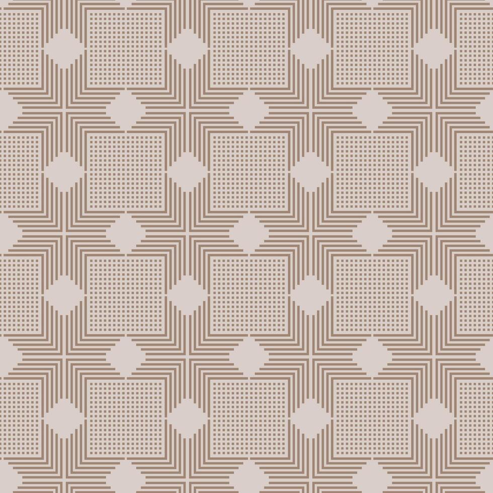 abstract seamless pattern geometric beige lines and squares. Abstract background. vector
