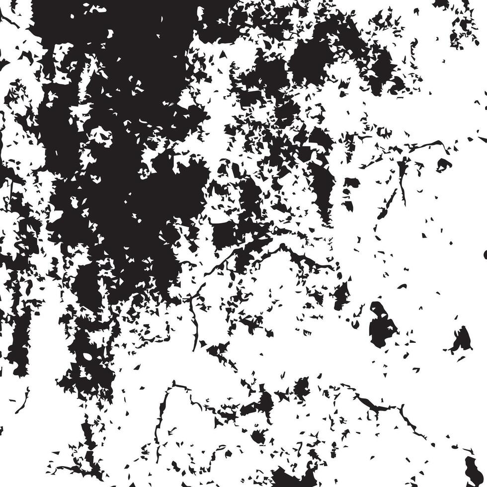 Rough Brush Stroke Grunge Texture with Faded and Torn Surface Details vector
