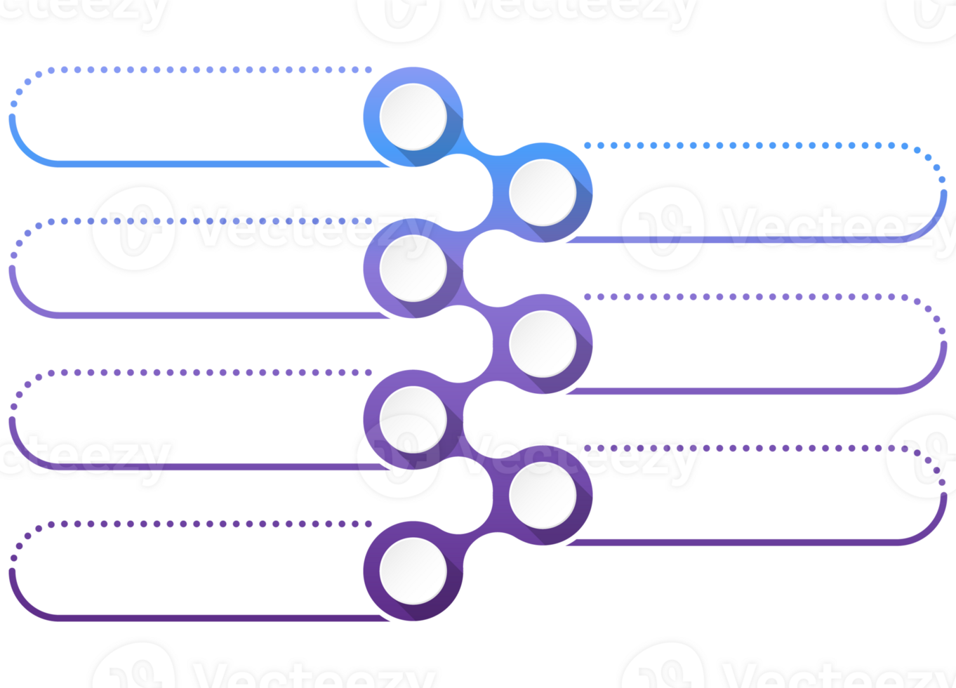 Infographic 7 options or step for presentation. png