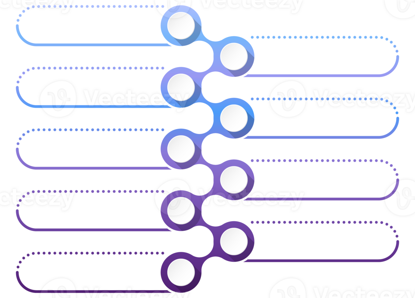 Infographic 9 options or step for presentation. png