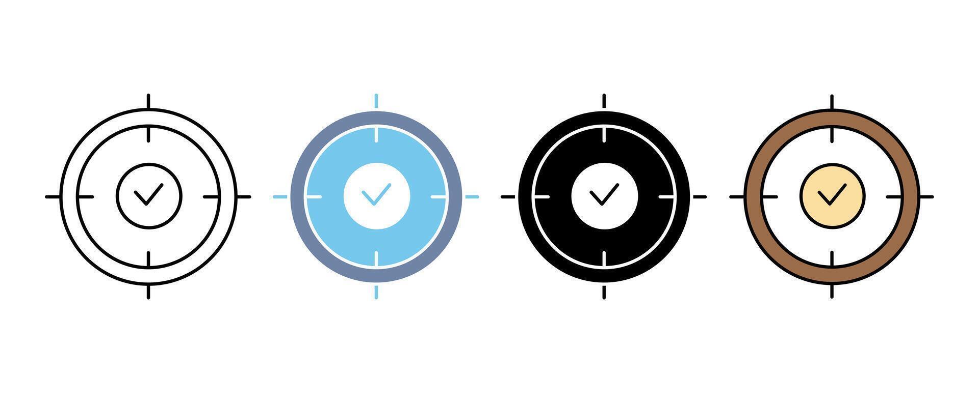 focus concept line icon.. Simple element illustration. focus concept outline symbol design. vector
