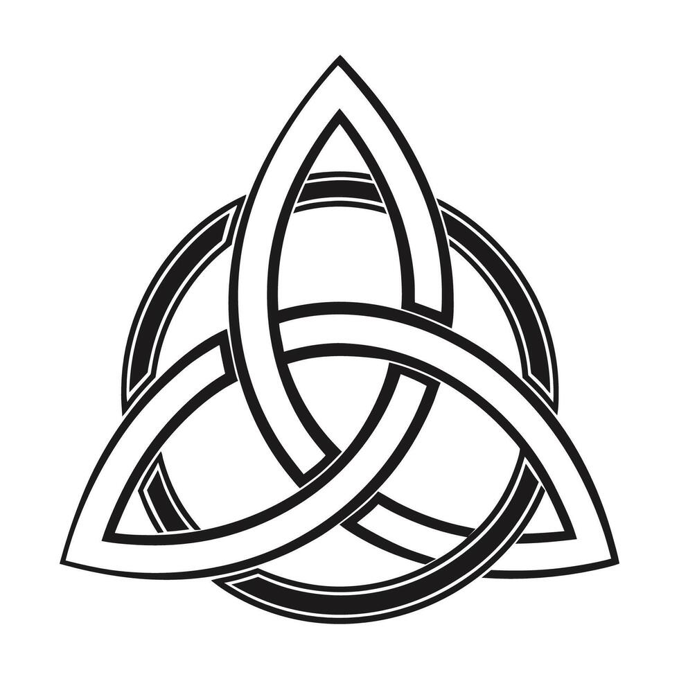 Celtic knot isolated on a white background. Celtic Knotwork. vector