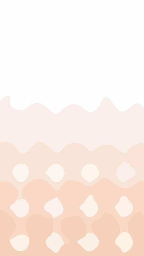 Simple abstract background with soft colors and wavy patterns vector
