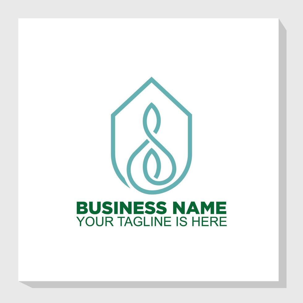 trees and houses logo design concept, nature element logo design , forest home logo template vector
