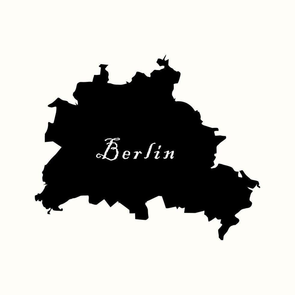berlin city map vector