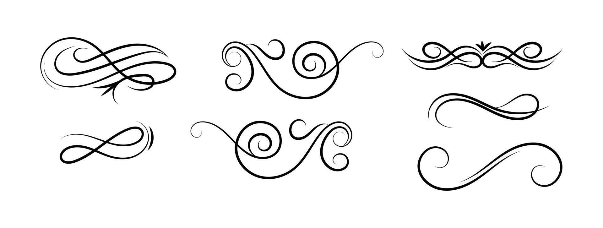 retro ornaments vintage art design on white background vector