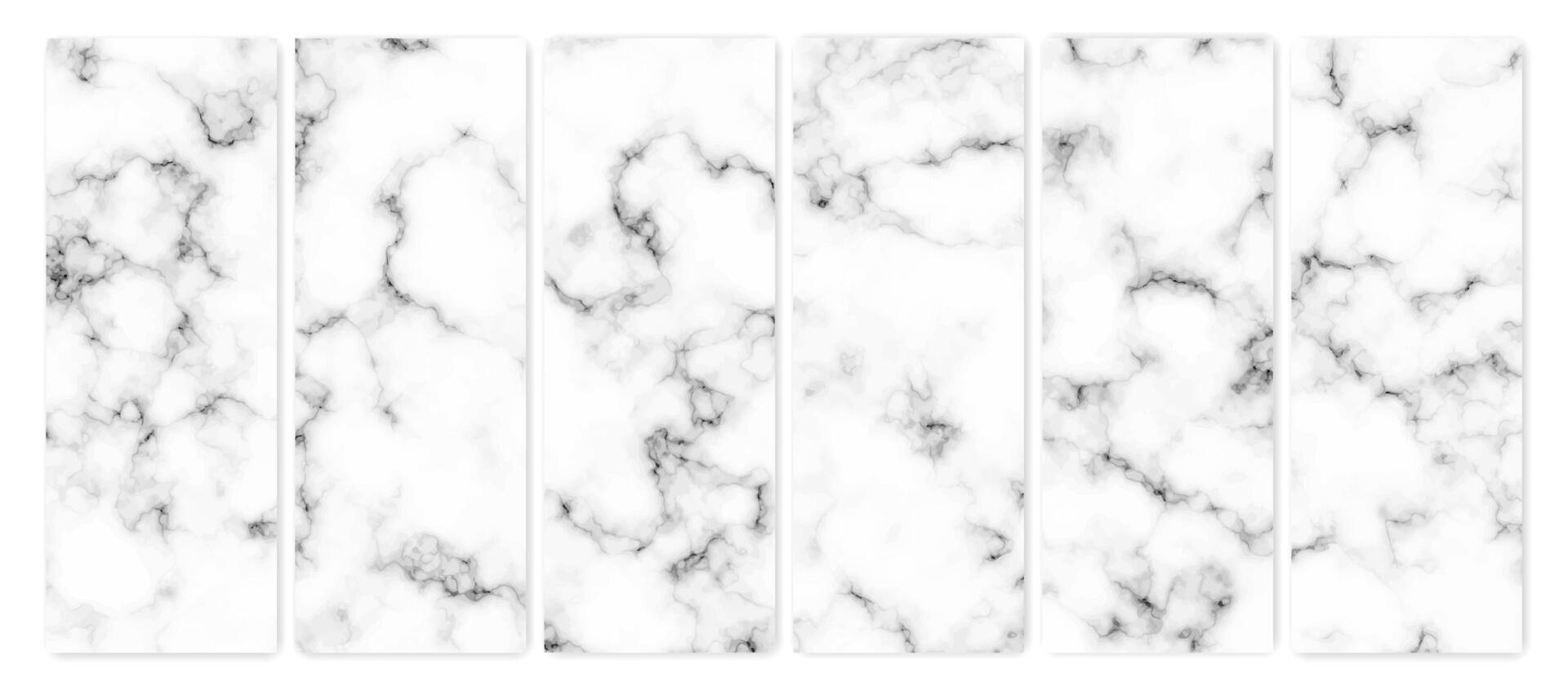 Marble background. Set of abstract backdrops of marble granite stone. illustration vector
