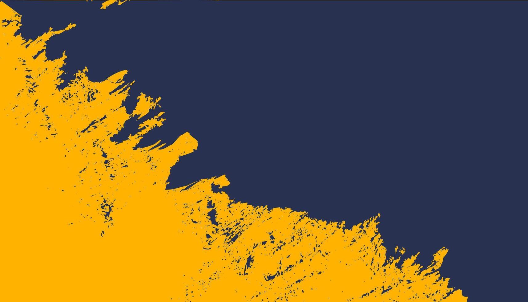 Bright grungy background. Yellow scratched template. Texture and elements for design banner. vector