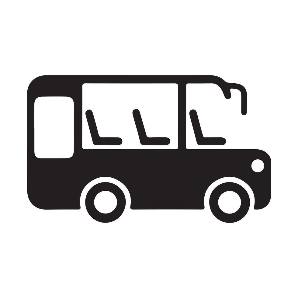 Car Symbol Set. Clean and Modern Icon Design vector