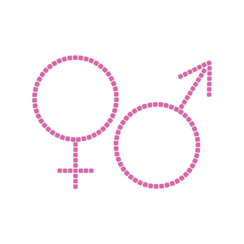 Gender symbol female and male icon 57132751 vector art at vecteezy